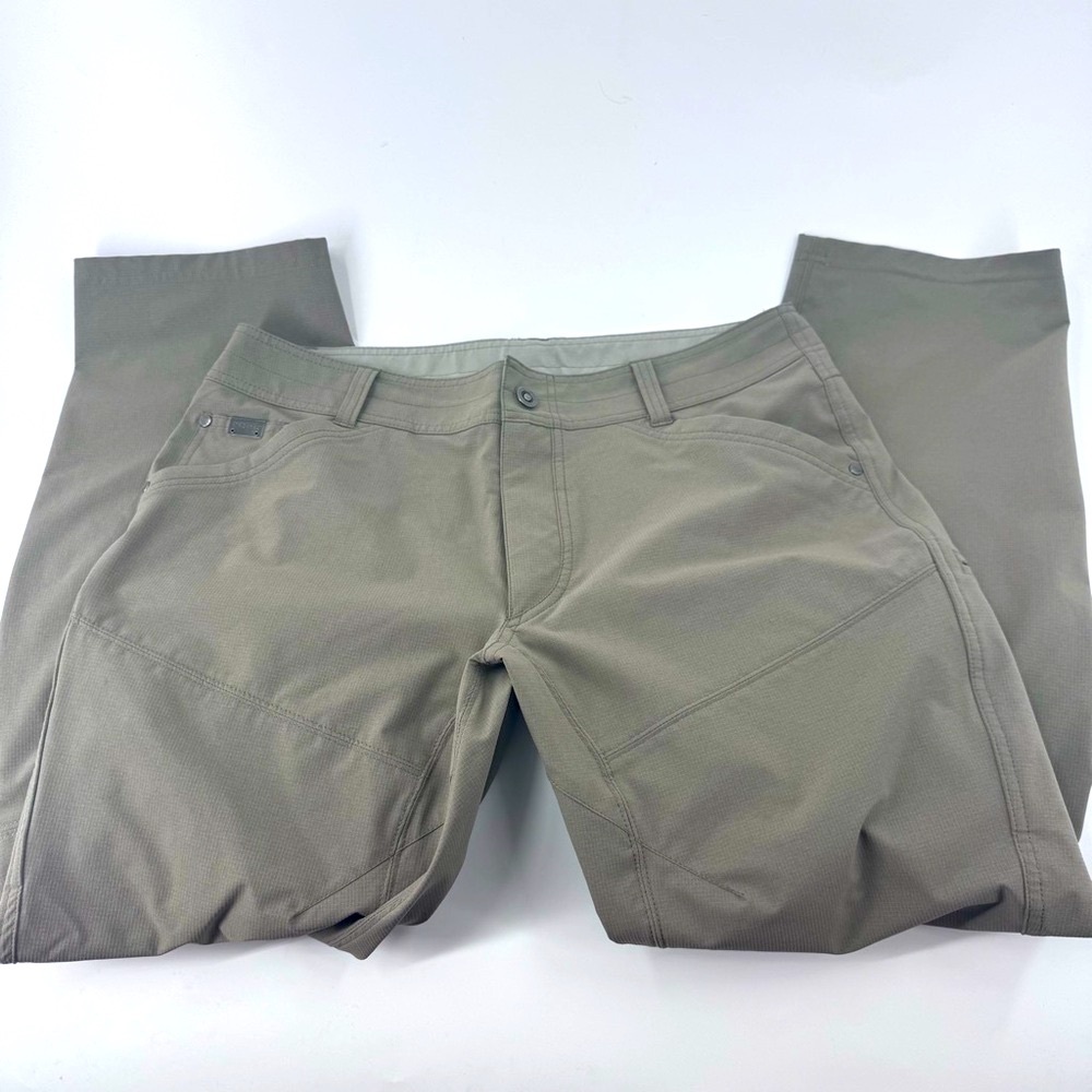 Kuhl Tan Performance /Utility‎ Pants for hiking and everyday wear.